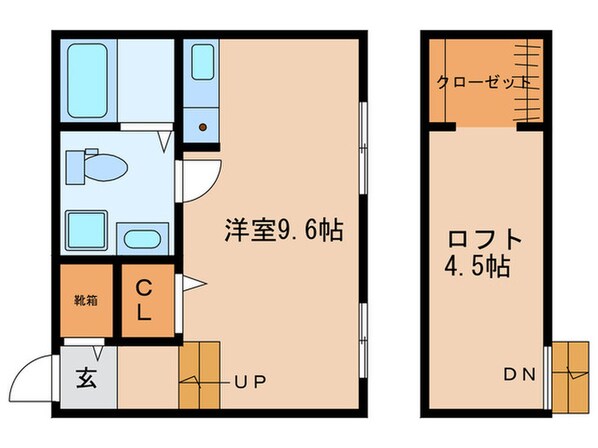 ロフト壱番館の物件間取画像